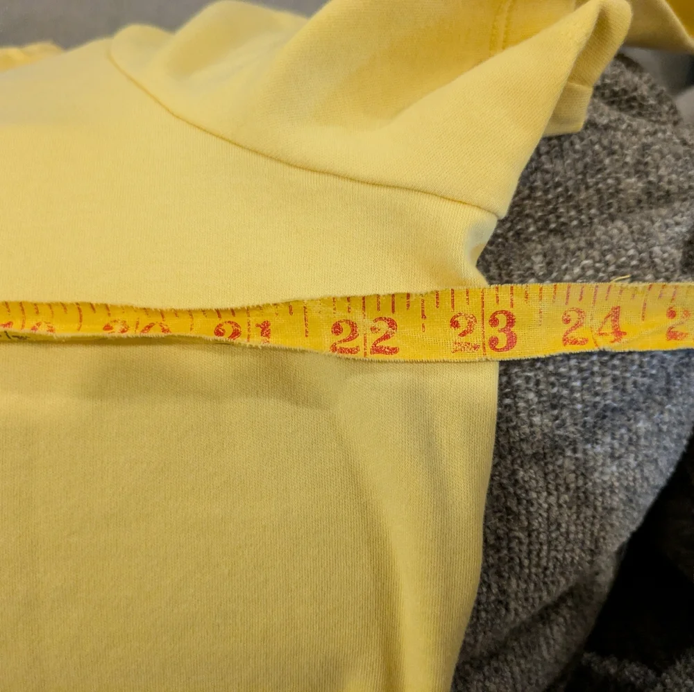 Kim Rogers Yellow Square Neck Short Sleeve Tee - Picture 9 of 11